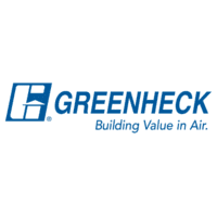A picture of the logo for greenheck.